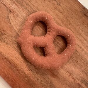 Hand Sewn Felt Pretzel
